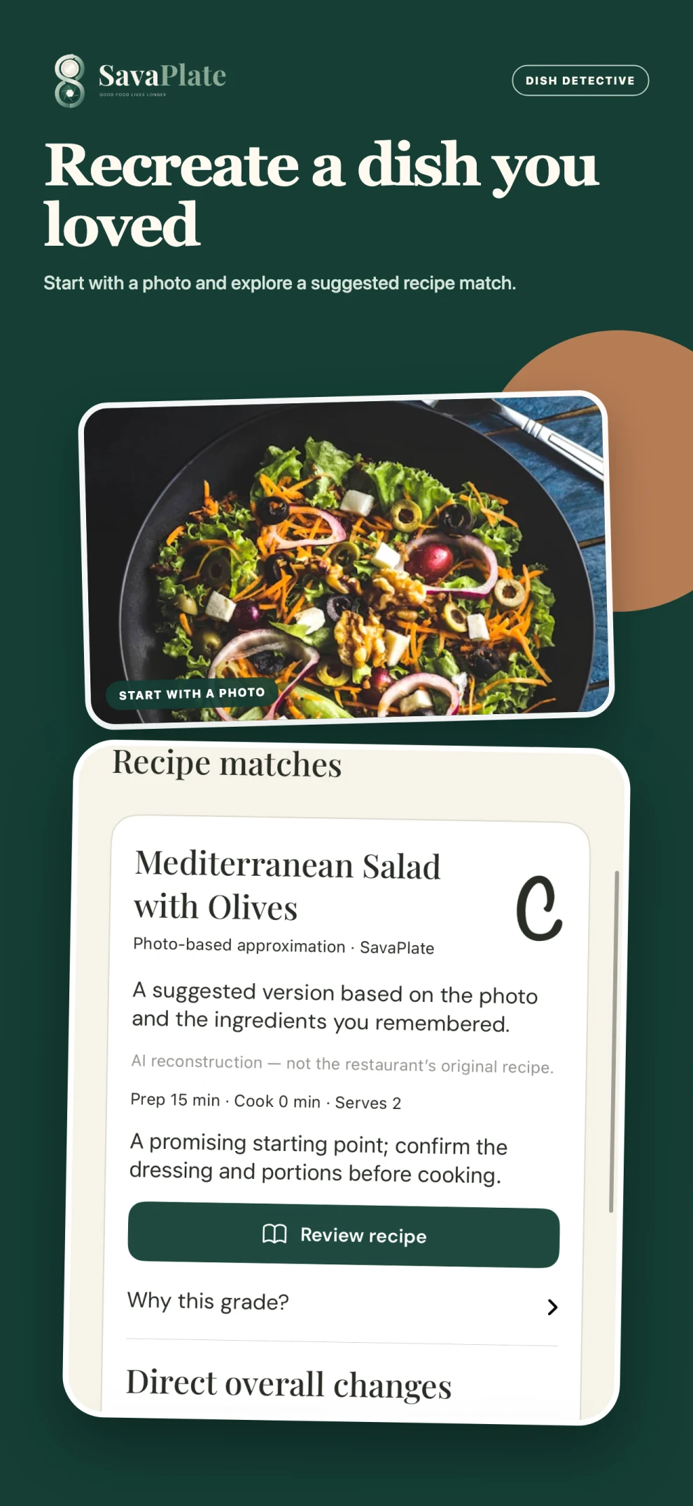 DISH DETECTIVE: SavaPlate iPhone app preview